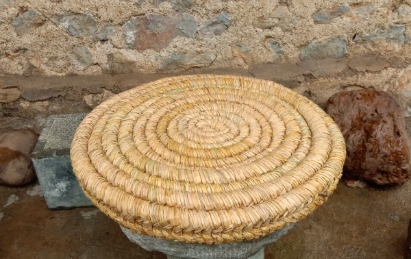 Độc đáo chiếc nệm rơm của người Tày - Báo Cao Bằng điện tử