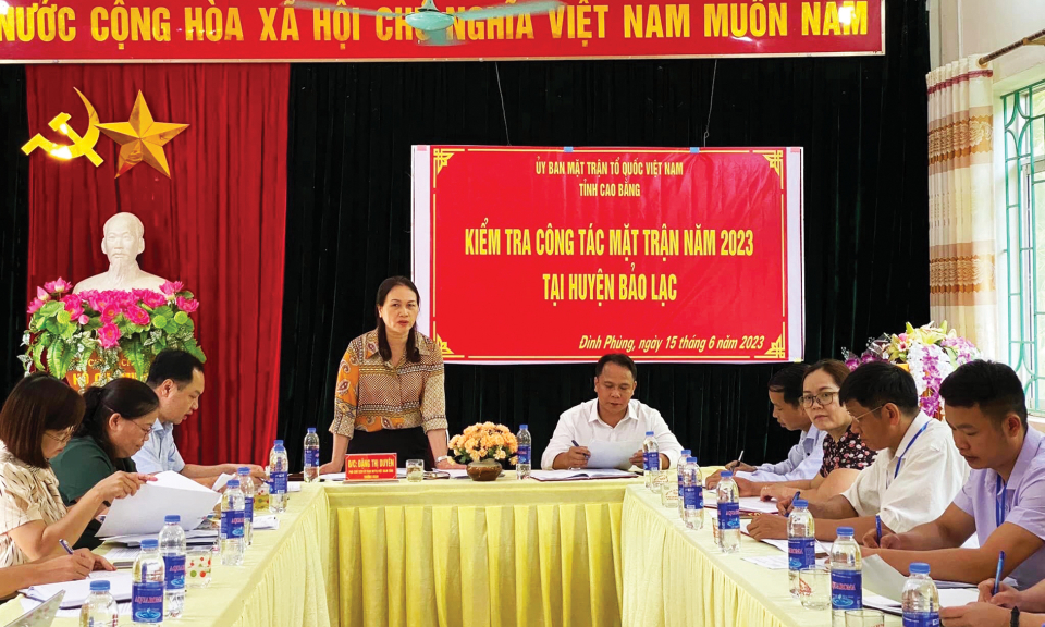 Phát huy vai trò giám sát, phản biện xã hội của Mặt trận Tổ quốc và ...