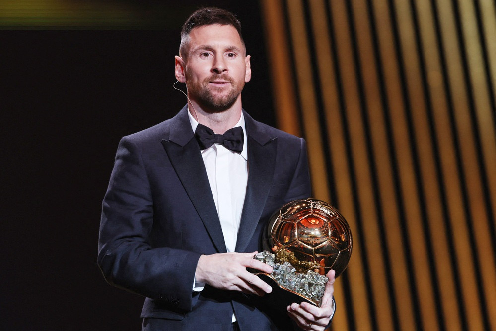 Lionel Messi lần thứ 8 giành Quả bóng vàng, lập kỷ lục vĩ đại - Báo Cao Bằng điện tử