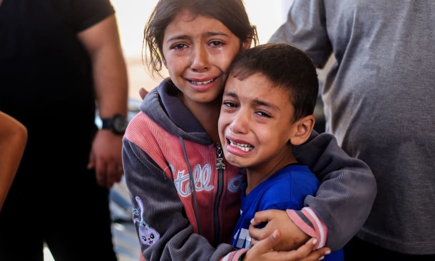 Một triệu trẻ em ở Dải Gaza đang trong hoàn cảnh khó khăn ...