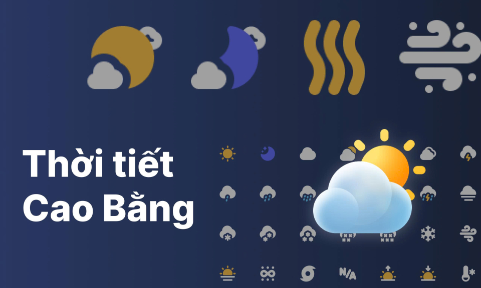 Tin gi&oacute; m&ugrave;a Đ&ocirc;ng Bắc tỉnh Cao Bằng