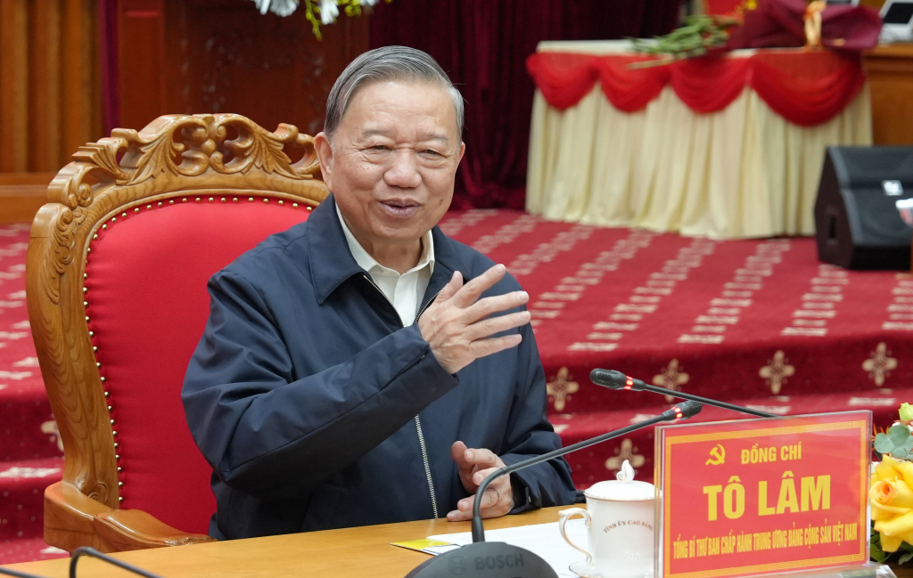 Tổng Bí thư Tô Lâm nhấn mạnh: 