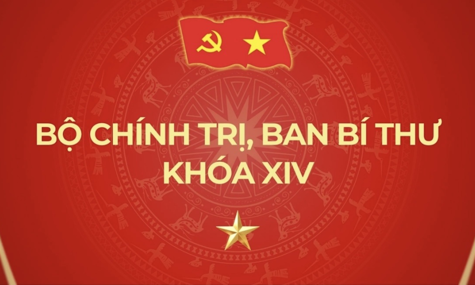 Danh s&aacute;ch Bộ Ch&iacute;nh trị, Ban B&iacute; thư kh&oacute;a XIV