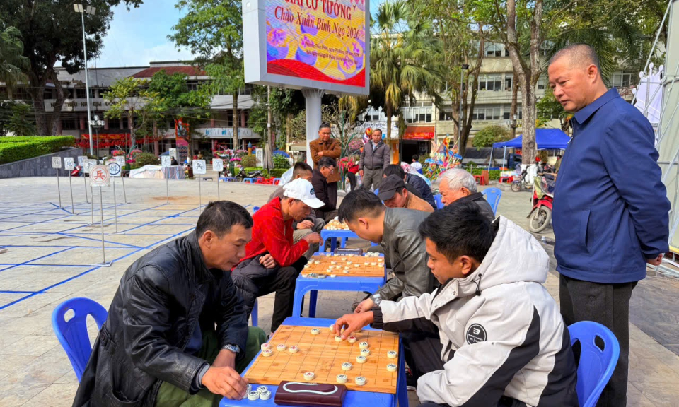 Giải cờ tướng ch&agrave;o xu&acirc;n B&iacute;nh Ngọ 2026