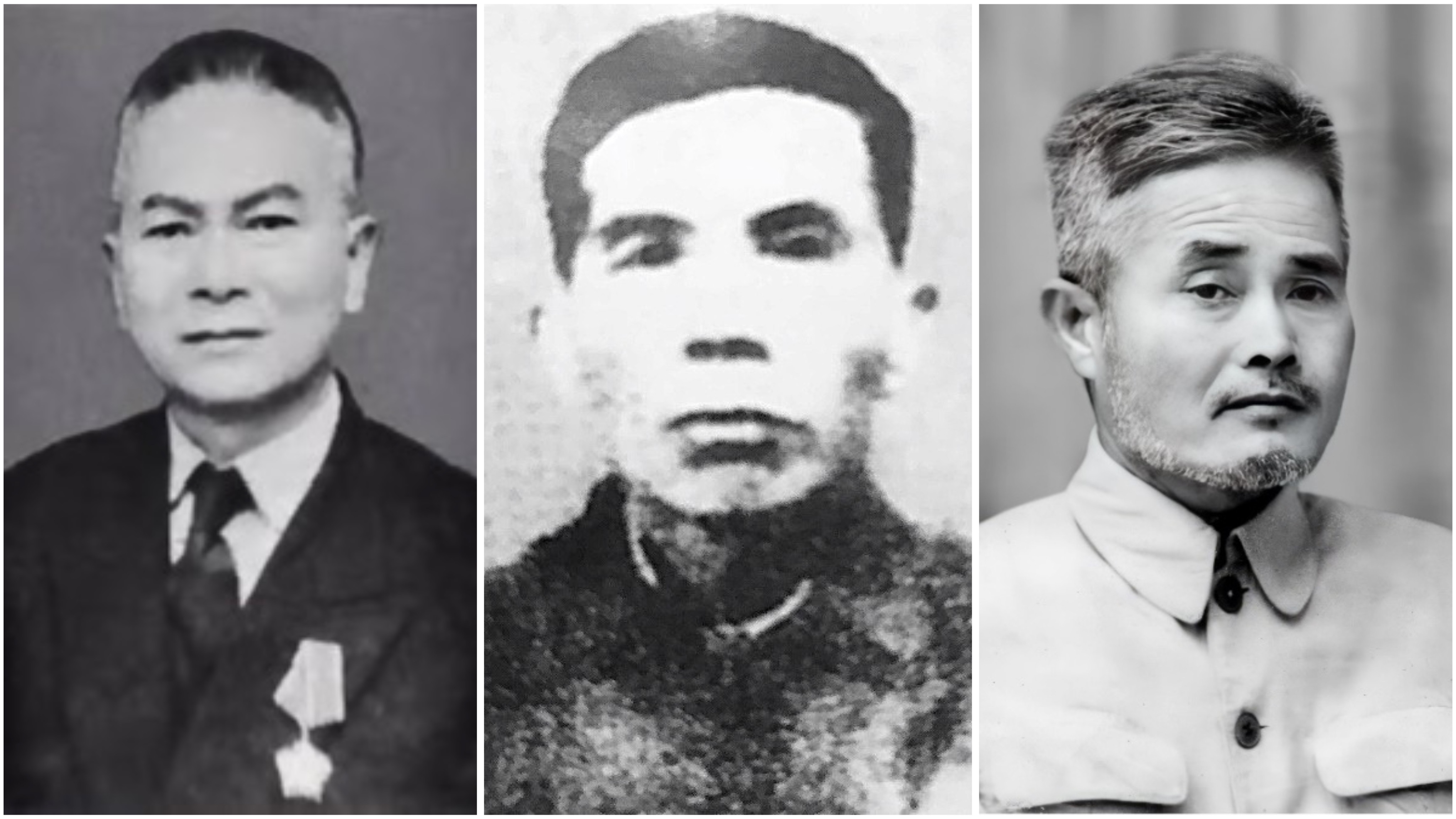 Chi bộ Đảng Cộng sản đầu tiên của tỉnh khi mới thành lập gồm 3 đồng chí: Hoàng Văn Nọn (1907 - 1968) người bên trái; Lê Đoàn Chu (1901 - 1979) ở giữa và Nông Văn Đô (1905 - 1962).