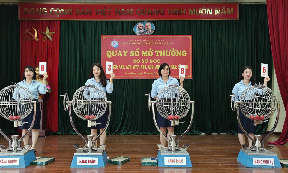 Tổ chức quay 200.000 xổ số b&oacute;c biết kết quả ngay kỳ 6 năm 2026