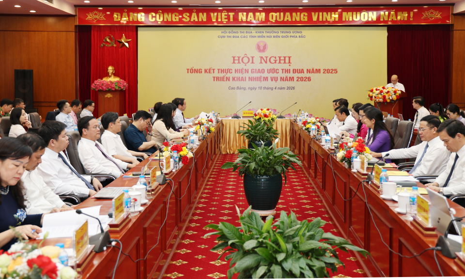 Cụm thi đua 7 tỉnh miền núi biên giới phía Bắc triển khai nhiệm vụ năm 2026