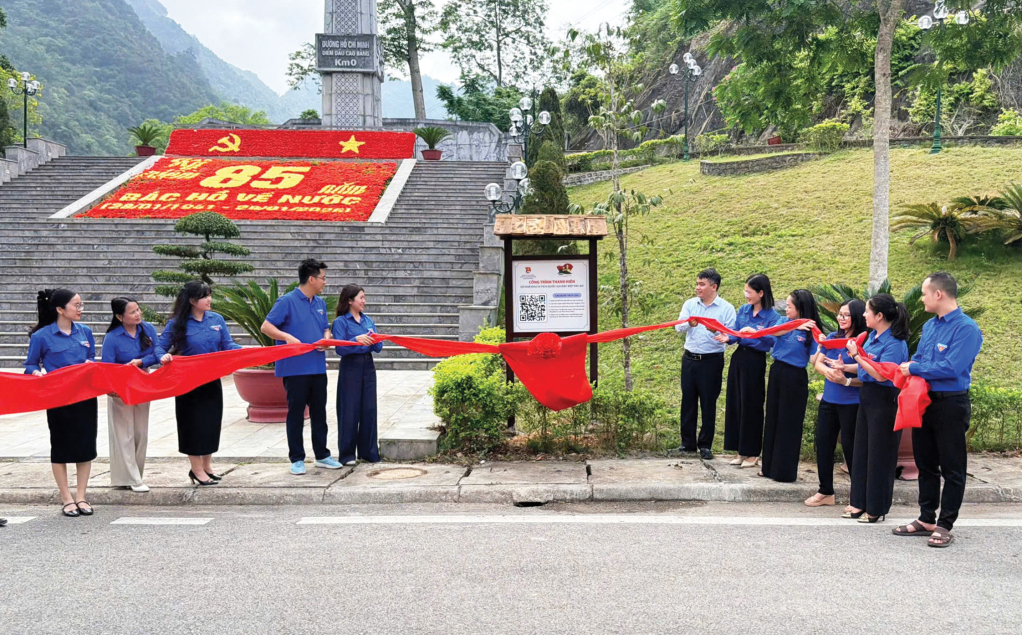 Tỉnh đoàn Thanh niên khánh thành công trình thanh niên “Số hóa di tích lịch sử, văn hóa” cấp tỉnh tại Khu di tích Quốc gia đặc biệt Pác Bó.
