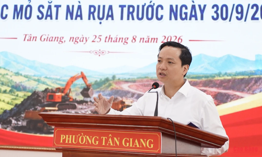 Phó Bí thư Tỉnh ủy, Chủ tịch UBND tỉnh Lê Hải Hòa phát biểu chỉ đạo tại Lễ phát động.