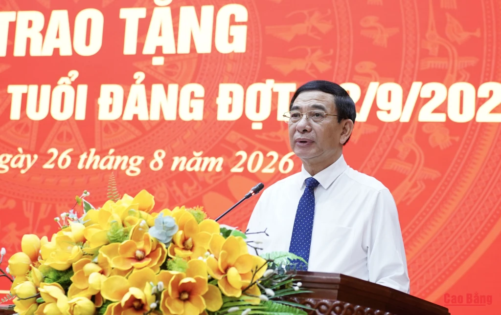 Đại tướng Phan Văn Giang, Ủy viên Bộ Chính trị, Phó Thủ tướng Chính phủ, Bộ trưởng Bộ Quốc phòng phát biểu tại buổi lễ.
