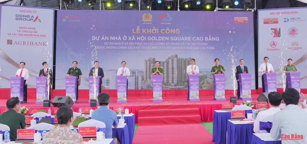 Khởi công Dự án nhà ở xã hội Golden...