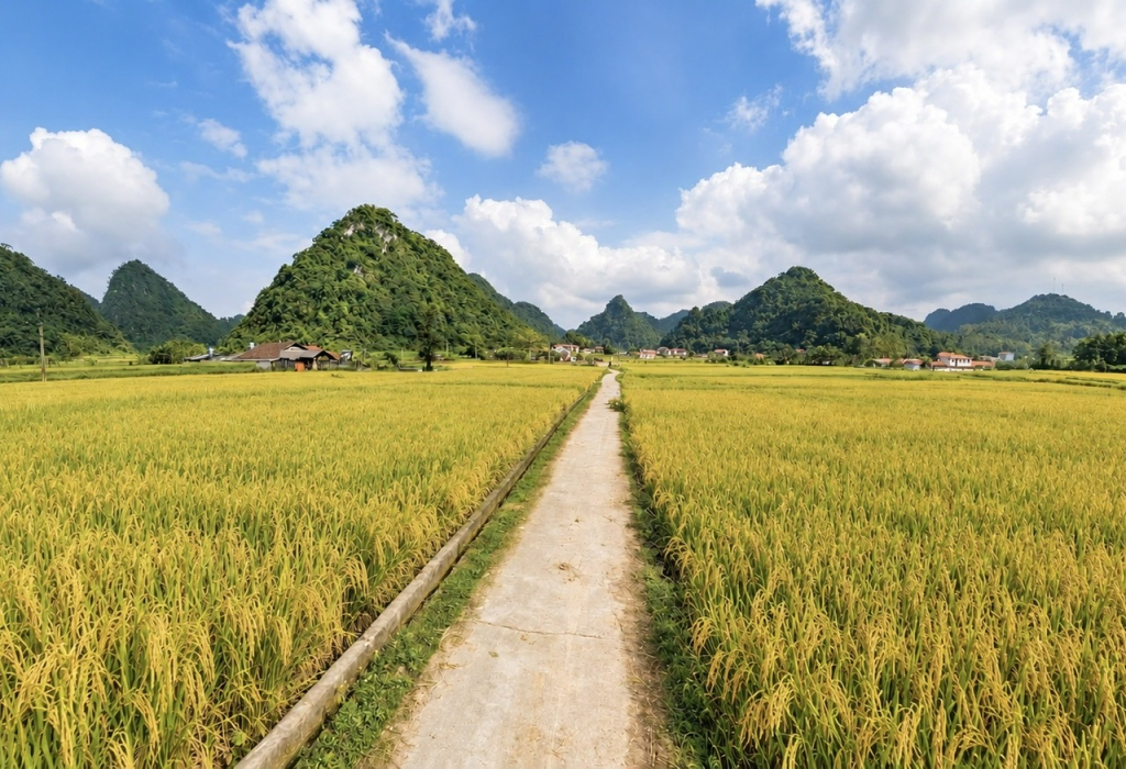 Hình ảnh non nước Cao Bằng là nguồn cảm hứng cho người đam mê chụp ảnh.