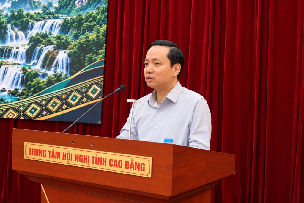 Chủ tịch UBND tỉnh Lê Hải Hòa phát biểu chỉ đạo và phát động cuộc thi.