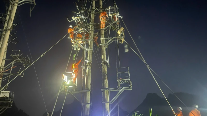 Sản lượng điện thương phẩm qu&yacute; III đạt 180,9 triệu kWh